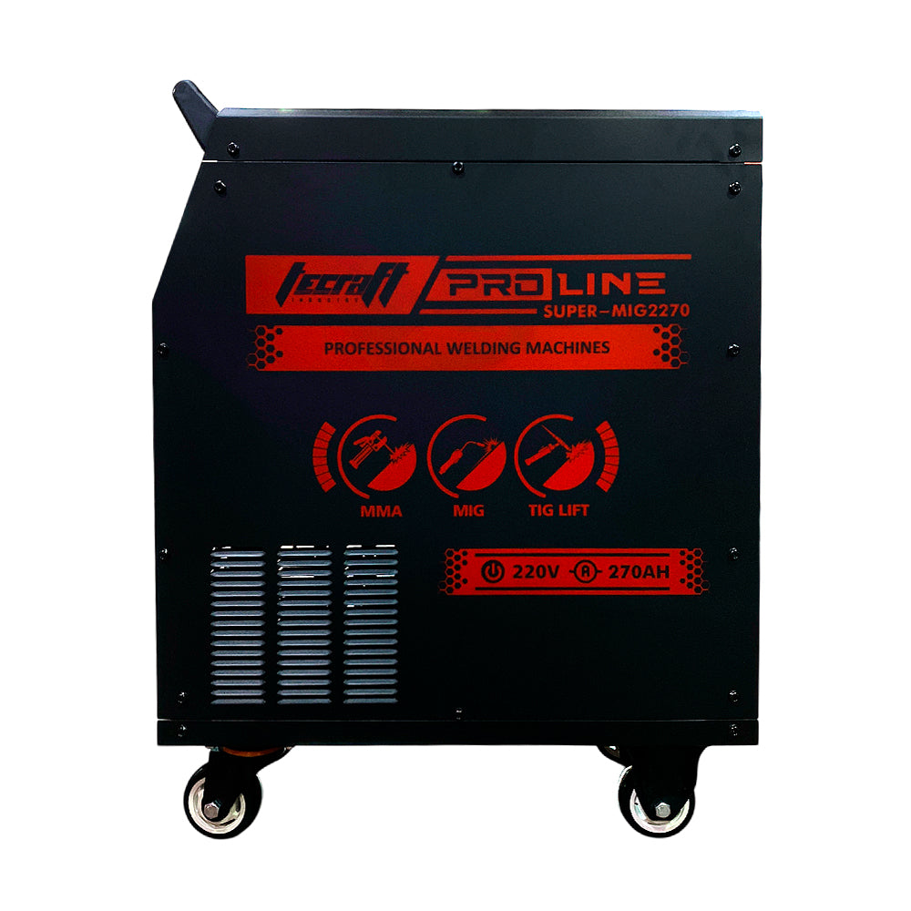 EQUIPO DE SOLDADURA INDUSTRIAL MMA/MIG/TIG LIFT DE 270AH 220V