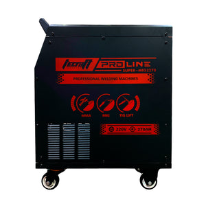 EQUIPO DE SOLDADURA INDUSTRIAL MMA/MIG/TIG LIFT DE 270AH 220V