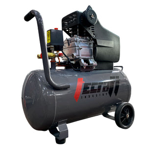 Compresor Profesional de tiro directo marca Tecraft Industry de 50L 2.1/2 HP con conexión a 110v.