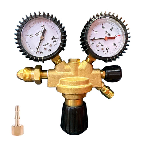 Regulador de gas doble para Nitrógeno