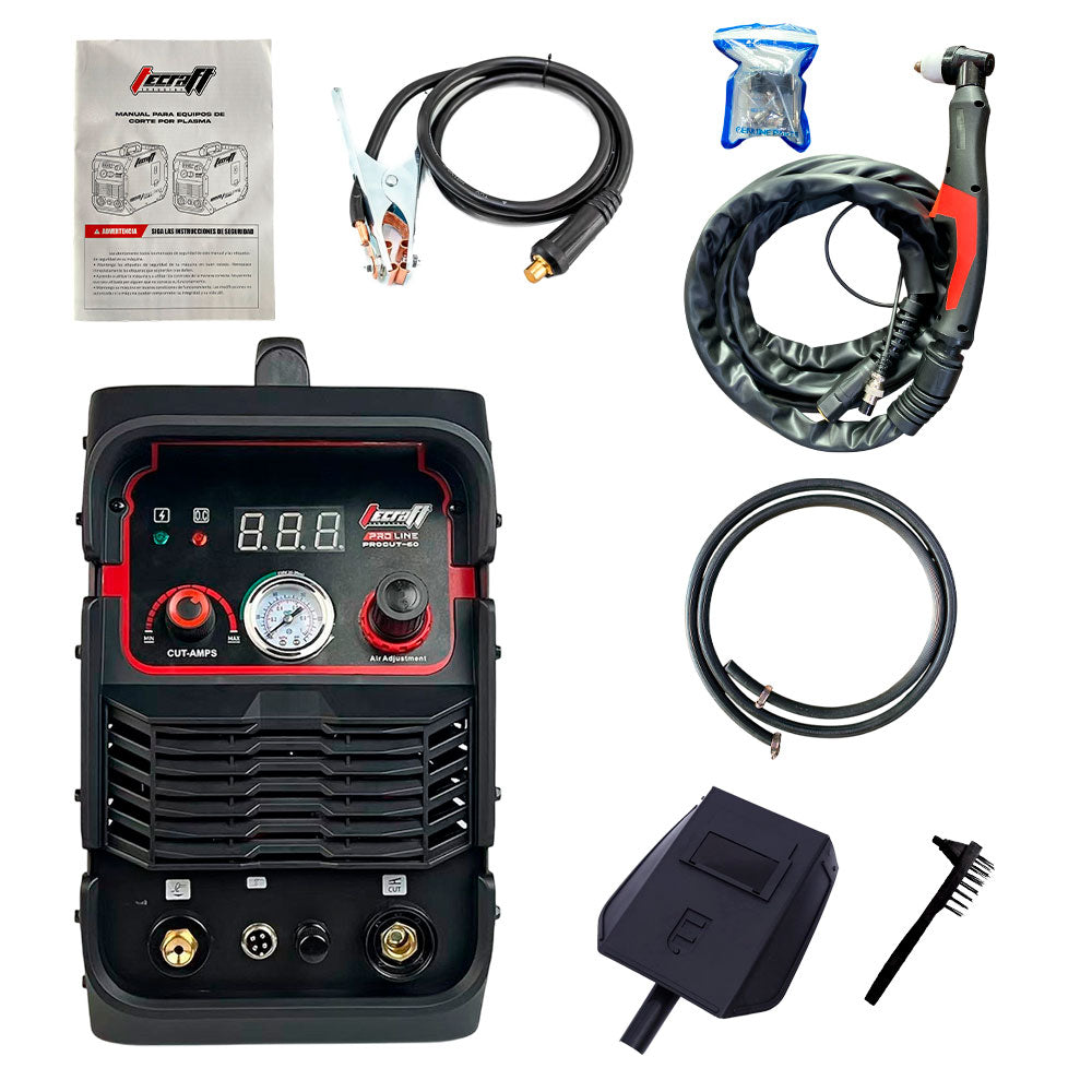 Cortador plasma de 60Ah Max corte 24mm