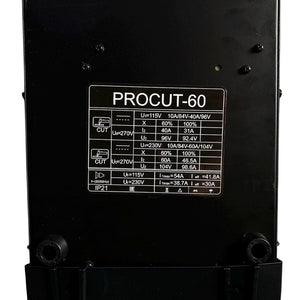 Cortador plasma de 60Ah Max corte 24mm