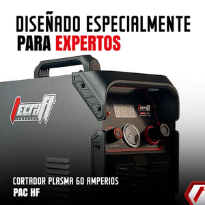 Cortador plasma de 60Ah Max corte 24mm