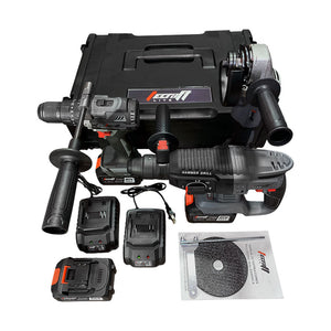 SOLDADOR MMA/TIG LIFT 100AH 110V + KIT DE HERRAMIENTAS INALÁMBRICAS