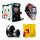 SOLDADOR MULTIPROCESO 160AH 110/220V + CARETA FOTOSENSIBLE FILTRO TRU COLOR + 1 ROLLO 1KG FLUX CORED + 1 ROLLO 5KG FLUX CORED + GUANTES DE CARNAZA