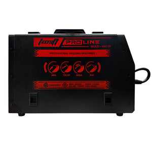 Soldador inversor Multiproceso MMA/MIG/PAC/TIG HF 200AH 110/220V