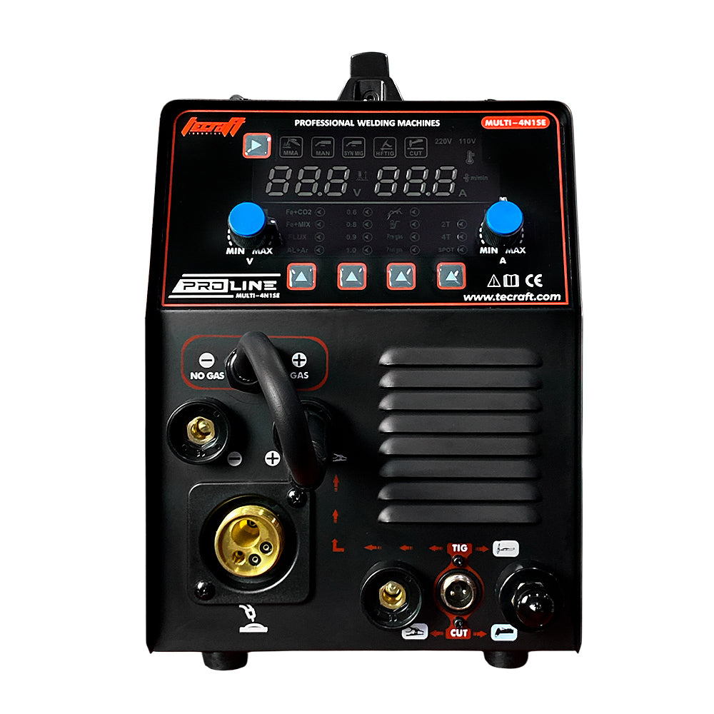 Equipo de soldadura profesional 4 en 1 MMA/MIG/PAC/TIG LIFT 160AH 220V
