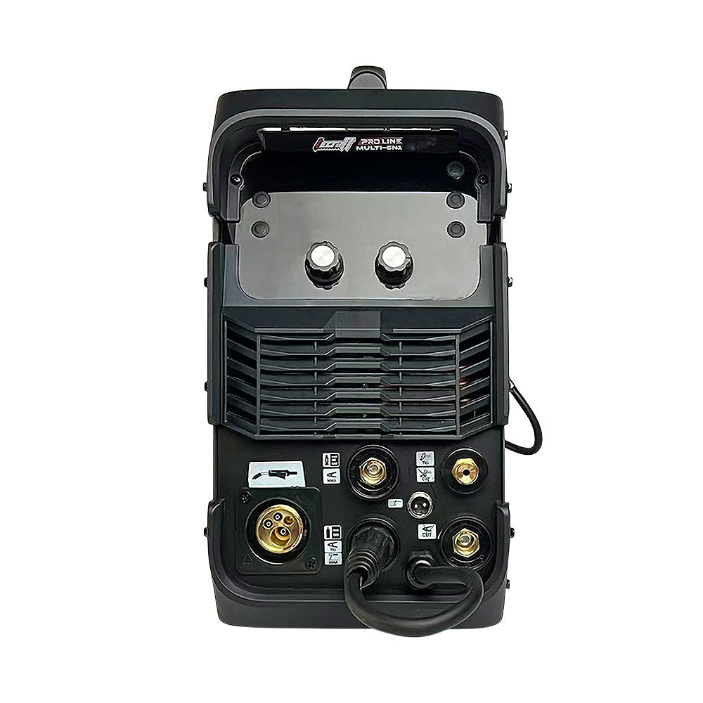 Soldador inversor Multiproceso MMA/MIG/FLUX/PAC/TIG HF 200AH 110/220V