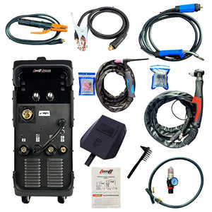 Soldador inversor Multiproceso MMA/MIG/FLUX/PAC/TIG HF 250AH 110/220V