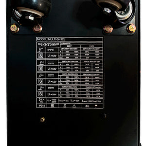 Soldador inversor Multiproceso MMA/MIG/FLUX/PAC/TIG HF 250AH 110/220V