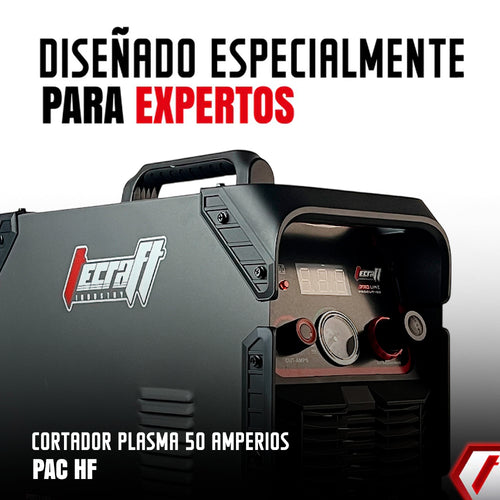 Cortador plasma de 50Ah Max corte 15mm