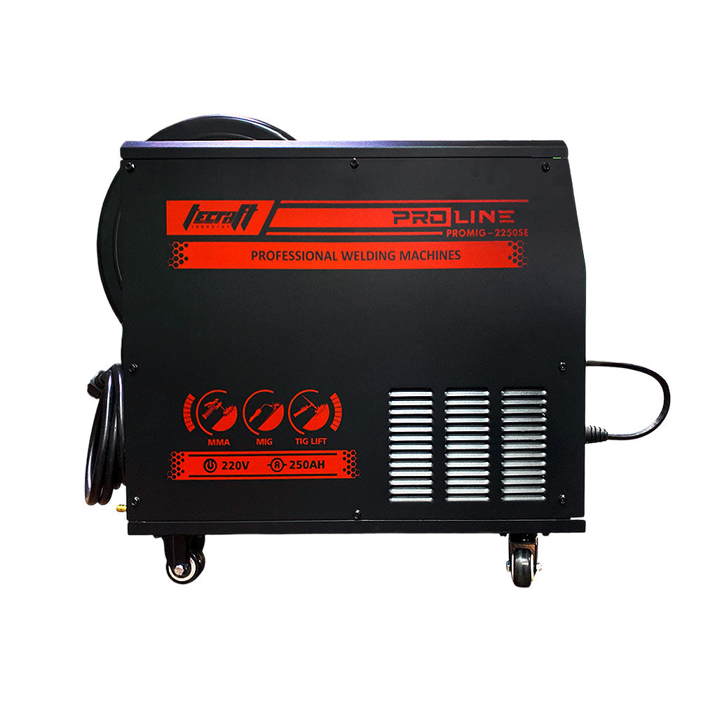Soldador Inversor Multiproceso MMA/MIG/TIG LIFT de 250Ah 220V