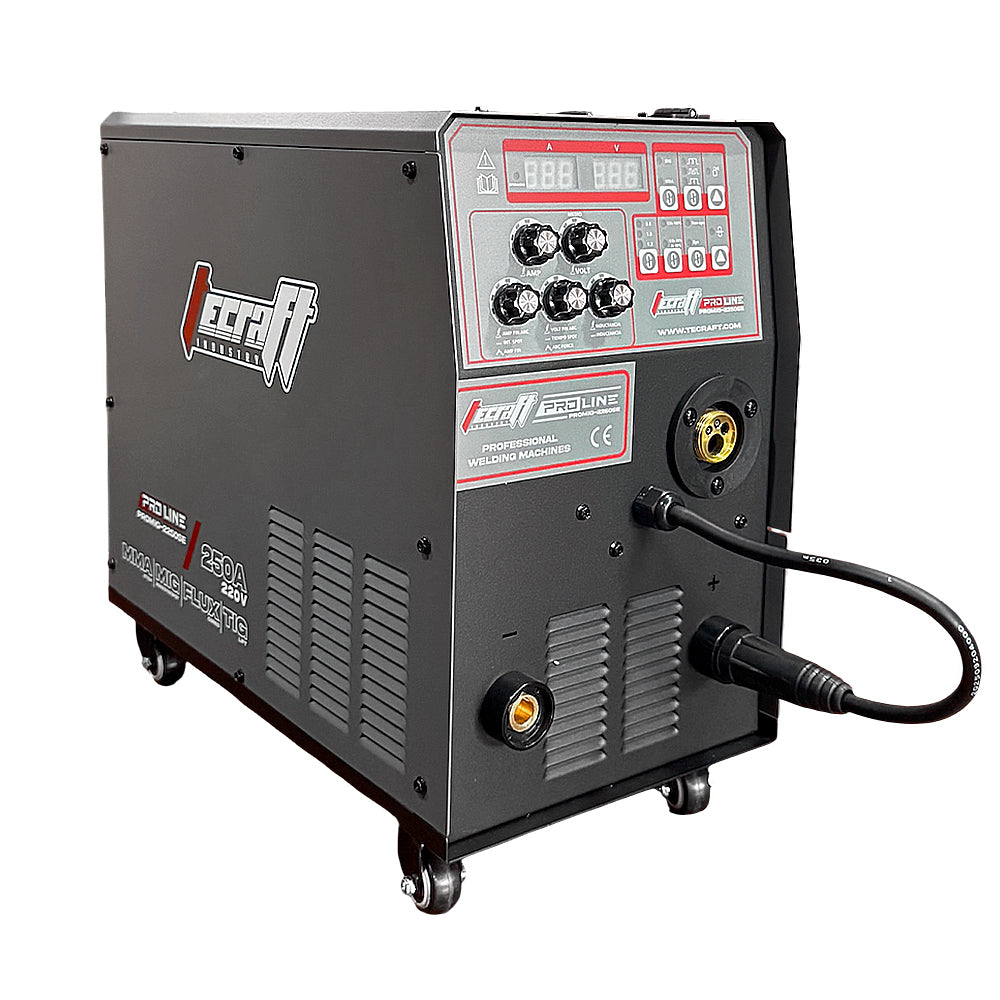 Soldador Inversor Multiproceso MMA/MIG/TIG LIFT de 250Ah 220V