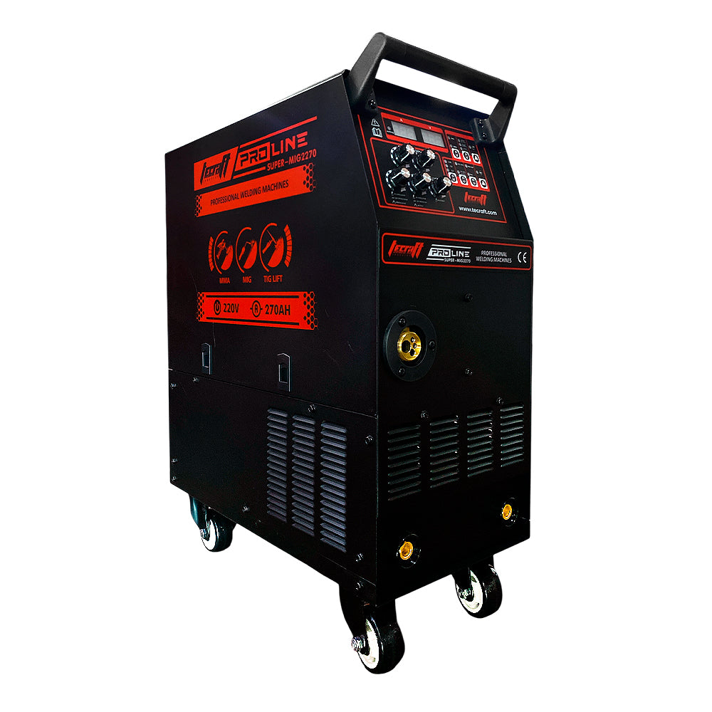 EQUIPO DE SOLDADURA INDUSTRIAL MMA/MIG/TIG LIFT DE 270AH 220V