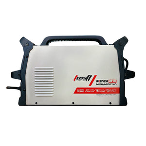 Soldador inversor profesional proceso MMA/TIG LIFT/MIG de 140 amperios con conexión a 110/220V bifásico marca Tecraft Industry de tecnología alemana.