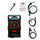 SOLDADOR MULTIPROCESO 140AH 110/220V + CARETA FOTOSENSIBLE TRUE COLOR + 1KG SOLDADURA FLUX CORED + 1 GEL ANTI PROYECCIONES