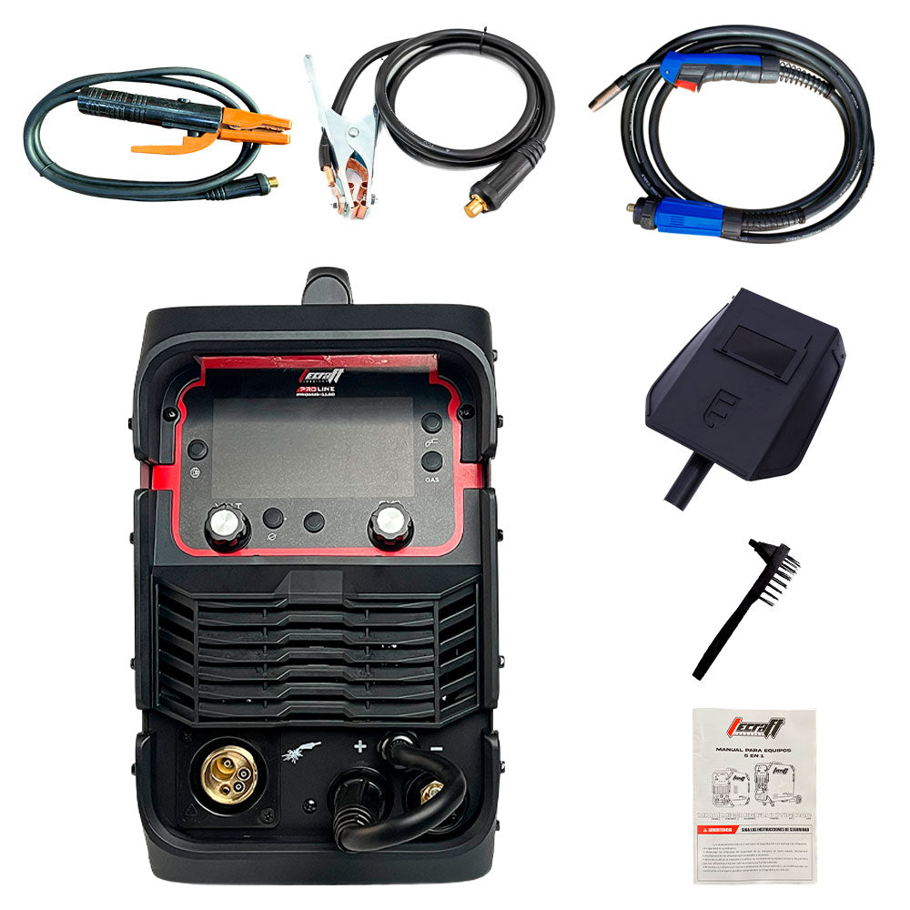 Soldador Inversor Multiproceso MMA/MIG/ TIG LIFT de 180Ah 110V/220V