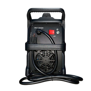 Soldador inversor profesional de proceso MMA/TIG LIFT de 160 amperios con conexión a 110/220V bifásico marca Tecraft Industry de tecnología alemana.