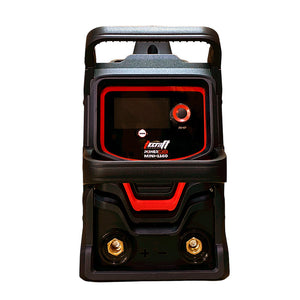 Soldador inversor profesional de proceso MMA/TIG LIFT de 160 amperios con conexión a 110/220V bifásico marca Tecraft Industry de tecnología alemana.