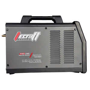 Equipo de soldadura profesional proceso TIG HF/TIG EN FRIO/PULSADO/MMA 200AH 110/220V