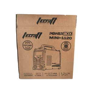 Soldador inversor profesional de proceso MMA/TIG LIFT de 120 amperios con conexión a 110/220V bifásico marca Tecraft Industry de tecnología alemana.