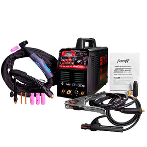 Soldador Inversor Proceso TIG HF/TIG EN FRIO/PULSADO/MMA 200AH 110/220V