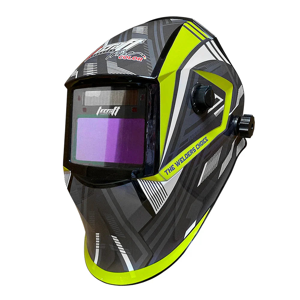 SOLDADOR INVERSOR 250AH 220V + PULIDORA 4.1/2" SIN ESCOBILLAS + CARETA FOTOSENSIBLE TRUE COLOR + 1KG 7018 1/8" + GUANTES DE CARNAZA (Copia)