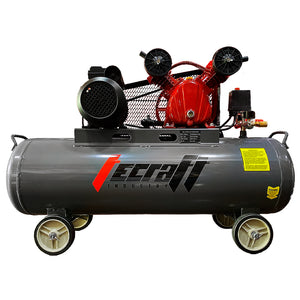 Compresor Profesional de Polea 100L 2 HP 110v