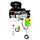 Winche Eléctrico 1200kg 2,8HP con Carro de Movilización Horizontal