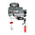 Winche Eléctrico 1200kg 2,8HP con Carro de Movilización Horizontal