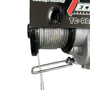 Winche Eléctrico 800kg 2HP con Carro de Movilización Horizontal