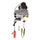 Winche Eléctrico 800kg 2HP con Carro de Movilización Horizontal