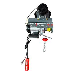 Winche Eléctrico 800kg 2HP con Carro de Movilización Horizontal