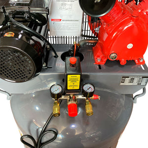 Compresor Vertical de Polea 150L 3 HP 110v