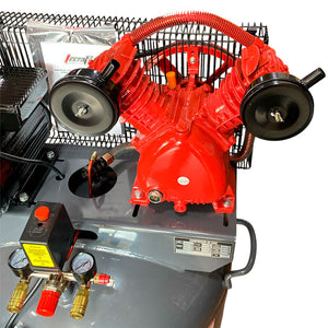 Compresor Vertical de Polea 150L 3 HP 110v