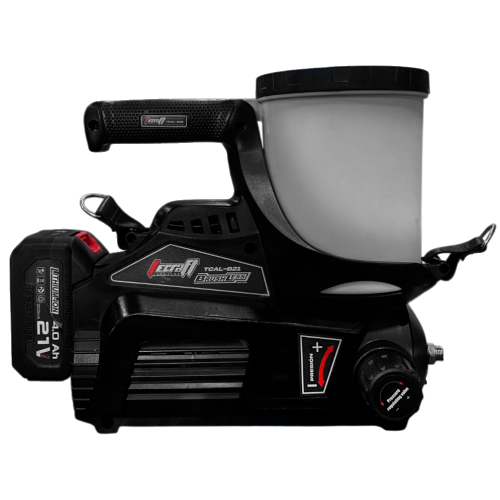 Maquina de Pintura Airless Inalámbrica con batería de 21v