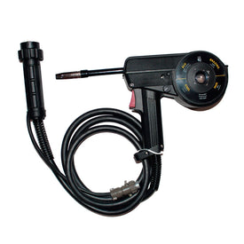 Pistolas Spool Gun para soldadura MIG en aluminio.  Pistola industrial liviana de bobina de 1325 ampsa a 30% de ciclo de trabajo.  Cable de 3.65m (12