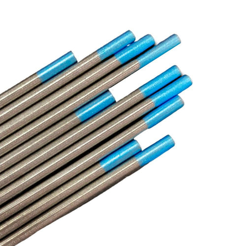  La mejor alternativa no radiactiva para el tungsteno 2% torio tanto en Corriente continua como en alterna en la soldadura de las siguientes aleaciones: Aceros al Carbono, Aceros inoxidables, Aleaciones de aluminio, níquel, titanio, magnesio y cobre.  Venta al detal  y al por mayor .  Paquete 10 Unidades.