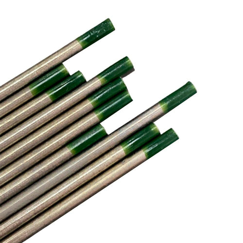 Electrodo usado comúnmente para la soldadura en corriente alterna de las aleaciones de aluminio y magnesio. Excelente estabilidad de arco.  Recomendado para magnesio y aluminio. Venta al detal y al por mayo. Empaque de 10 unidades 