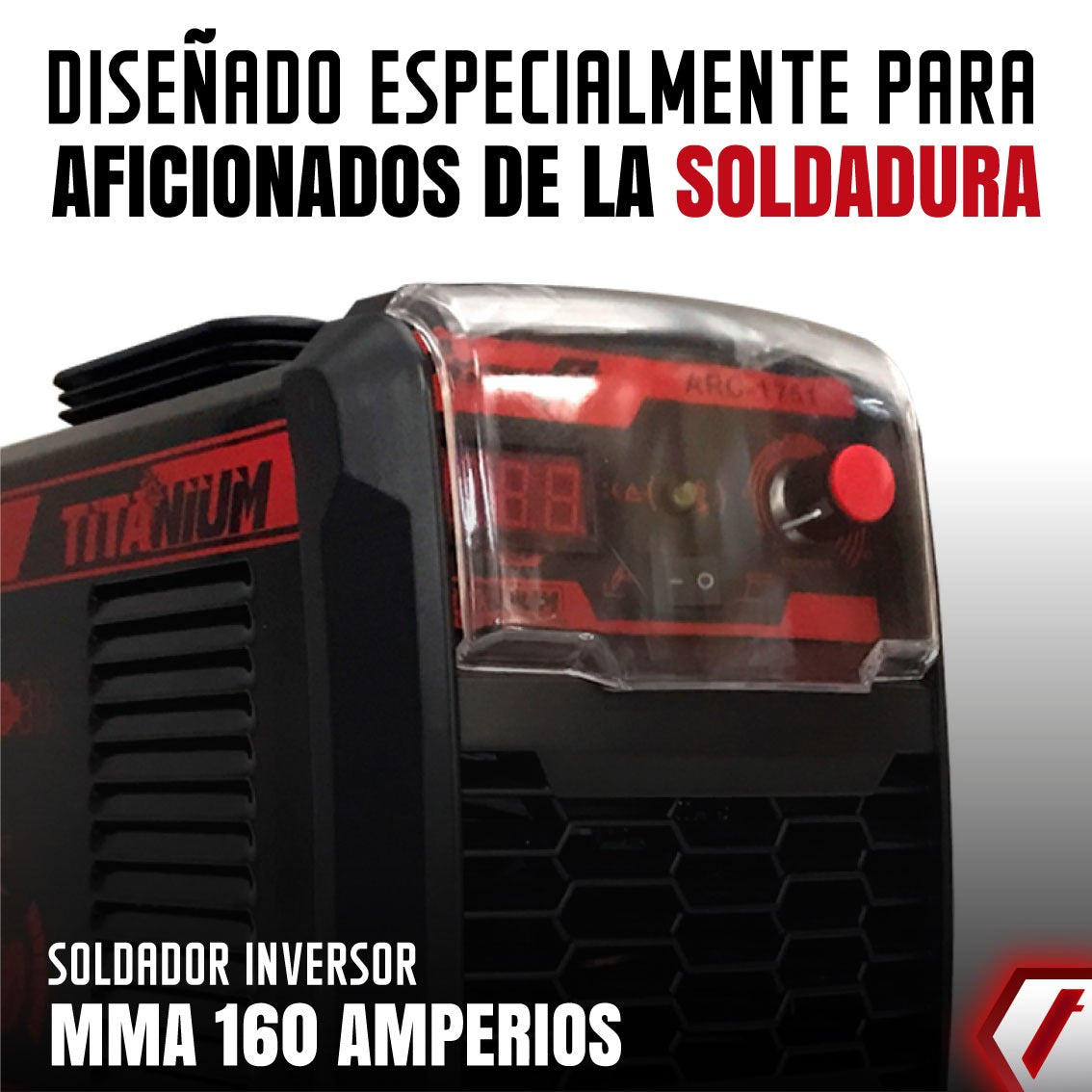Equipo de soldadura industrial  proceso MMA/TIG LIFT  de 160Ah 110V/220V